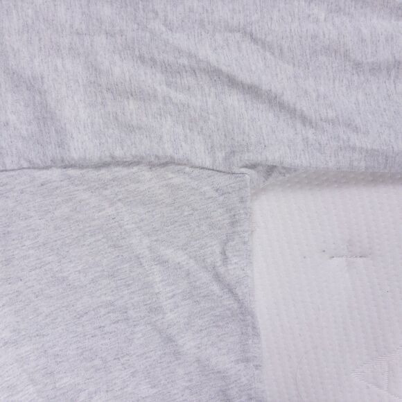 Vintage Oklahoma Football Single Stitch Mockneck L USA Made 90s Gray Tee - Picture 7 of 9